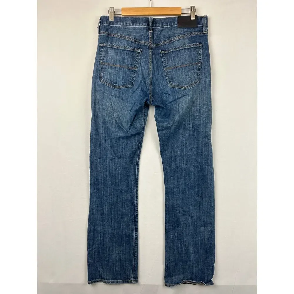 Lucky Brand 181 Relaxed Blue Denim Stretch Jeans Men's Size 32x34